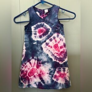Kids Tie-Dye Sleeveless dress